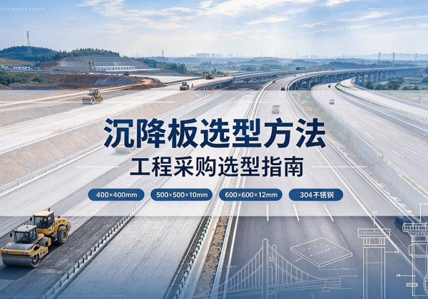 绥芬河沉降板选择方法